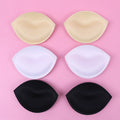 6pcs/3pair Sponge Bra Pads Push Up Breast Enhancer Removeable Bra Padding Inserts Cups for Swimsuit Bikini Padding Intimates