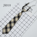 Shirt Necktie Women College Style JK Plaid Uniform  Detachable Collars Removable Ties Apparel Accessories галстук женский