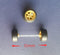 4PCS 1/64 Scale Alloy Car Model 5.2mm/11mm Size Rubber Tires + Wheels + Axles for Modified 1:64 Matchbox/Domeka/HW Model Cars