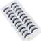 NEW 10 Pairs Natural False Eyelashes Fake Lashes Long Makeup 3d Mink Lashes Extension Eyelash Mink Eyelashes for Beauty 54