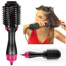 3 In1 Hair Curler Dryer Brush Electric Blow Dryer Comb Hair Curling Wand Detachable Brush Kit Negative Ion Straightener