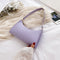Women Solid Color PU Leather Handbags Totes Lady Daily Shopping Shoulder Bags for Women Youth Ladies Simple Versatile Bag