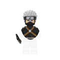 Naruto Sasuke Kakashi Akatsuki bricks Building Blocks Anime cartoon Mini Action Figures Heads Assembly Toys kids Christma Gifts