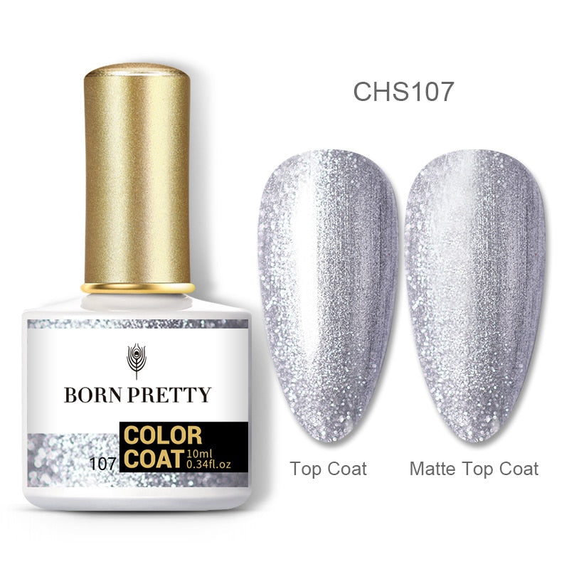 BORN PRETTY Nail Gel 120Colors 10ml Gel Nail Polish Soak Off UV LED Gel Varnish iridescent Shining Nagel Kunst Gellack