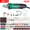 High-Power Engraver Electric Drill Engraving Dremel Rotary Tool 260W/480W Machine With Flexible Shaft 6-Position Variable Speed
