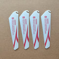 4pcs AB 9CM spare blades Fans Props for r/c mini helicopter rotor rc CH002 CH023  Drone Copter Toys Spare Parts Accessories
