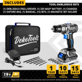 【World Premiere】DEKO 20V BRUSHLESS WRENCH 350N.m IMPACT WRENCH &amp; BRUSHLESS DRILL CORDLESS DRILL ELECTRIC SCREWDRIVER