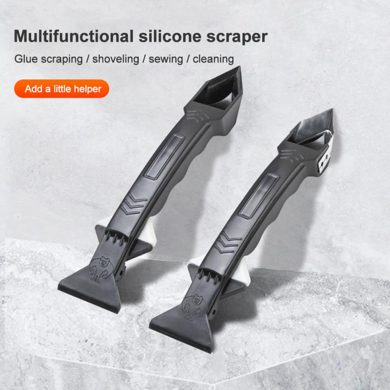5 In1 Silicone Remover Glass Glue Scraper Trimming Metal Scraper Silicone Spatula Remove Glue Device Beauty Seam Clean Hand Tool