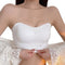 Strapless Bra Large Size Thin Section Gather Lace Non-Slip Bras Invisible Bra Lift Push Up Beautiful Back Women&