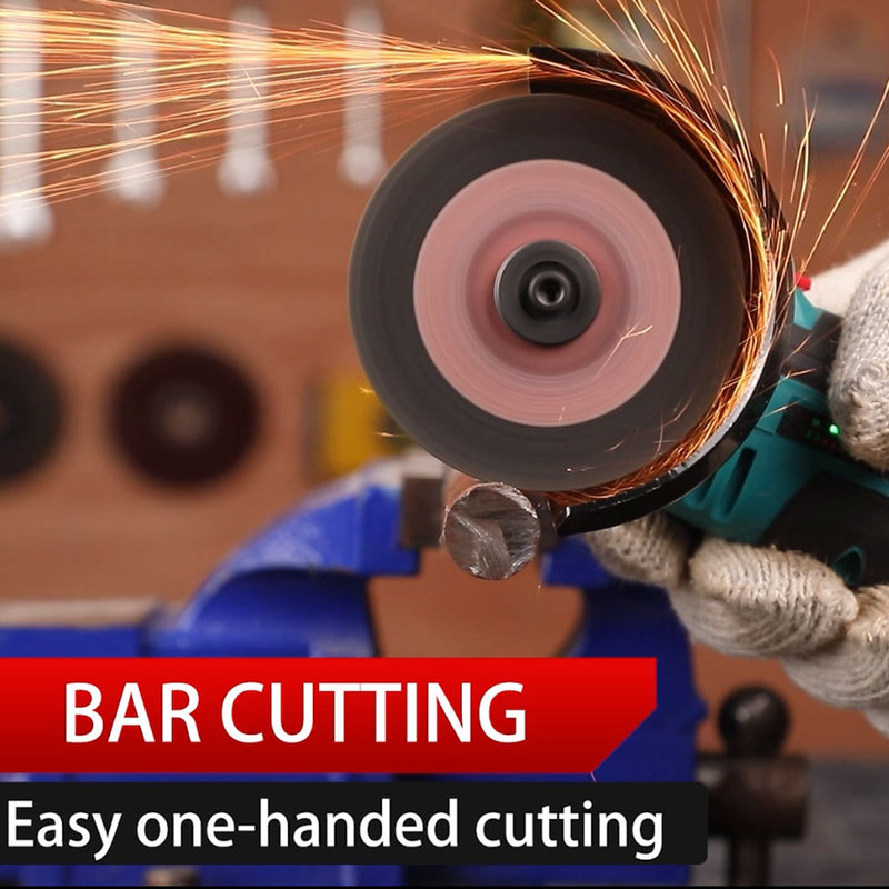 12V 500W Mini Brushless Angle Grinder with Rechargeable Lithium Battery Cordless Polishing Machine Diamond Cutting Power Tool
