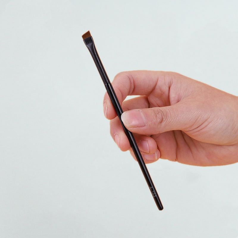 LOYBJ 1/2pcs Blade Makeup Brushes Angled Thin Eyebrow Brush Flat Fine Eyeliner Brush Professional Liner Brow Beauty Make Up Tool