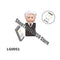 CY1001 LG1007 Mini action toy figures Building Blocks Stranger Things Movies dolls Educational assemble Toys Gifts For Children
