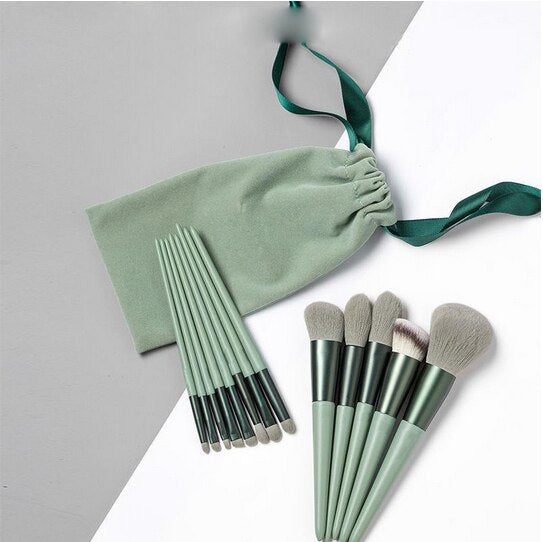 13Pcs Makeup Brush Set Makeup Concealer Brush Blush Loose Powder Brush Eye Shadow Highlighter Foundation Brush Beauty Tools