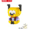 Disney DIY LinaBell assembly buildding blocks Goofy Pluto Anime Mini Action Figures Educational Toys kids Birthday Gifts