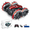 Newest High-tech Remote Control Car 2.4G Amphibious Stunt RC Car Double-sided Tumbling Driving Children&
