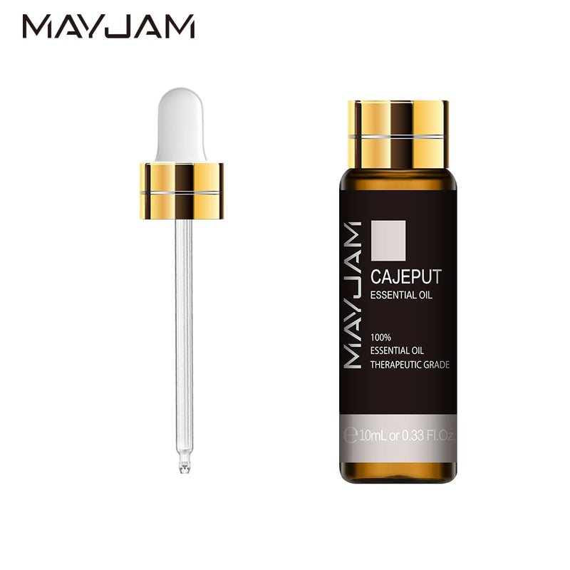 MAYJAM 10ML Aromatic Diffuser Essential Oil Lavender Vanilla Myrrh Fragrance Oil For Soaps Candle Making Massage Humidifiers