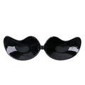 1/2Pcs Sexy Women Invisible Push Up Bra Self-Adhesive Silicone Bust Front Closure Sticky Bra Black Skin Backless Strapless Bra
