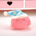 Fashion Star Kirby Plush Toys Keychain Chilkdren Toy Cute Pink Kirby Keychain Car Pendant Key Chain Woemen Keychains Toys Gifts