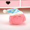 Fashion Star Kirby Plush Toys Keychain Chilkdren Toy Cute Pink Kirby Keychain Car Pendant Key Chain Woemen Keychains Toys Gifts
