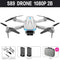 2022 New Mini Drone S89 pro 4k Profesional HD Dual Camera WiFi  Fpv Drones Height Preservation Rc Helicopters Quadcopter Toys