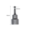 6mm-19mm impact Socket Magnetic Nut Screwdriver 1/4 hex key set Drill Bit Adapter for Power Drills Impact Drivers Socket kit