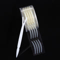 Monja 600pcs S/L Makeup Clear Gray Beige Eyelid Stripe Big Eyes Invisible Double Fold Eyelid Shadow Tape Stickers Beauty Tools