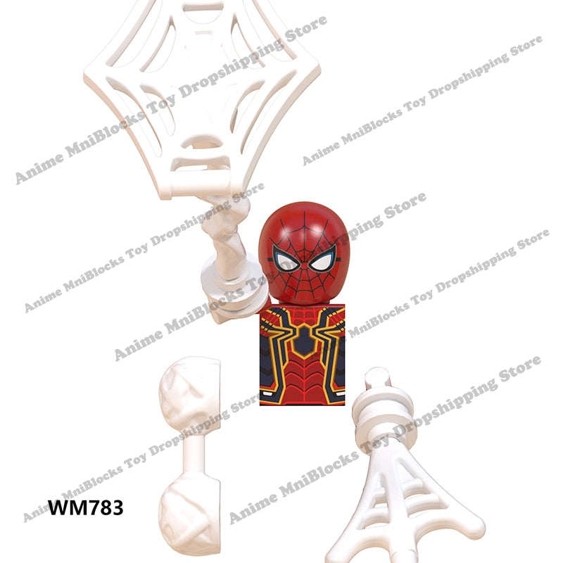 WM blocks 6052 6055 6056 6061 6063 6068 6071 6132 Disney anime bricks mini action toy figures Assemble blocks kids toys gifts