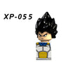KT1007 KT1009 KT1011 KT1020 KF6142 Dragon Ball Z Goku Vegeta Trunks Kuririn Mini Action toy Figures Kids Assemble dolls Gifts