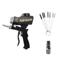 Adjustable Pneumatic Sandblasting Gun Set 90psi Portable Sand Blaster Gravity Sand Blasting Machine Handheld Blasting Gun Kit