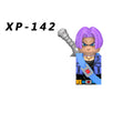 KT1007 KT1009 KT1011 KT1020 KF6142 Dragon Ball Z Goku Vegeta Trunks Kuririn Mini Action toy Figures Kids Assemble dolls Gifts