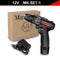 Cordless Screwdriver Electric Screwdriver Cordless Drill  Power Tools Handheld Drill Lithium Battery Charging Drill + Battery