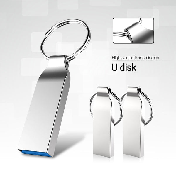 metal USB Flash Drive 128gb flash disk New arrival Pendrive 32gb 64gb USB 2.0 Flash USB Disk memory stick