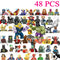 Disney 4cm Children Anime figure Building Blocks Kid Gift Toy Model Mini City Movies Characters Figurine Compatible With Lego