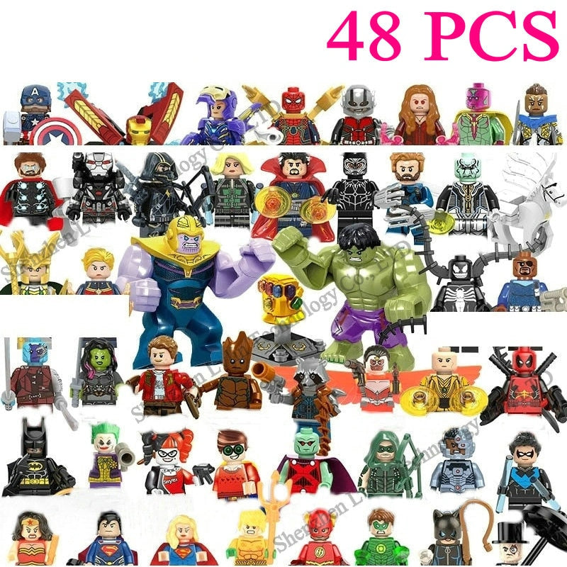 Disney 4cm Children Anime figure Building Blocks Kid Gift Toy Model Mini City Movies Characters Figurine Compatible With Lego