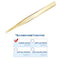 False Eyelash Tweezers For Fake Eyelashes Extensions Individual Curved Strip Lashes Eyebrow Hair Clip Tongs Nail Art Makeup Tool