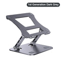 MC 515 Laptop Stand Adjustable Aluminum Alloy Notebook Stand Compatible with 10-17 Inch Laptop Portable Laptop Holder
