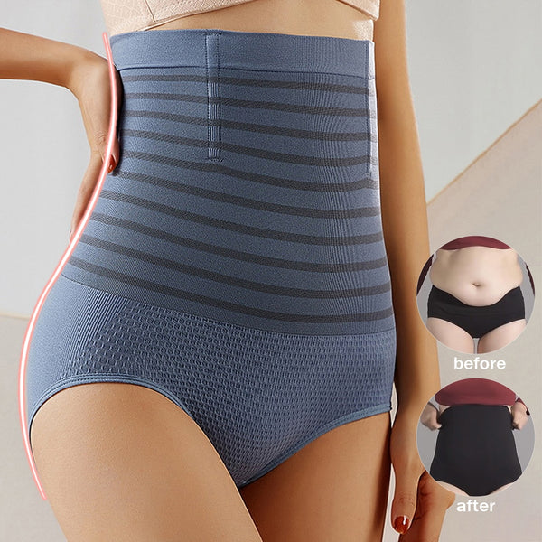 Belly Band Abdominal Compression Corset High Waist Shaping Panty Breathable Body Shaper Butt Lifter Seamless Panties 2022