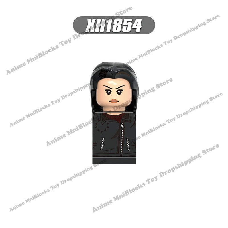 X0277 X0306 X0330 Anime heroes bricks Disney mini Action toy Figures Assemble bricks toys kid gifts