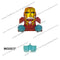 XP193 D009 WM718 Mark suit Disney anime movie figurine dolls mini plastic action toy figures Assemble blocks Christmas gifts
