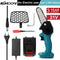 21V/48VF Electric Chainsaw 1/2 Battery Portable Pruning Chain Saw Small Wood Spliting One-handed Woodworking Garden Power Tool