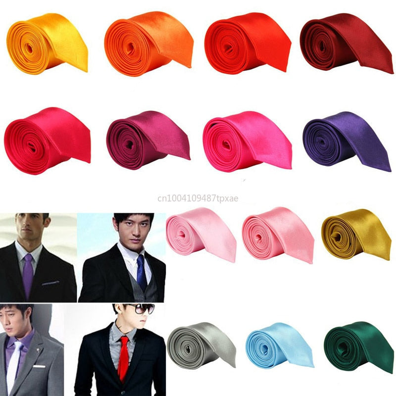 Fashion Narrow Casual Arrowhead Skinny Red Necktie Slim Black Tie For Men 5cm Man Accessories Simplicity For Party Formal Ties