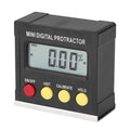 Digital Level Angle Gauge 360° Mini Measuring Digital Inclinometer With Magnetic Base Electronic Universal Bevel Protractor