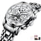 Flywheel Rotating Window Mens Watches Luxury Fashion Luminous Auto Date Men Quartz Watch Waterproof Male Clock relogios Relogio