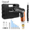 Electric Screwdriver Battery Rechargeable Cordless Screwdriver Powerful Impact Wireless Screwdriver Drill Electric Screw Driver
