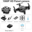 V2 Mini Drone 4K 1080P HD Camera WiFi Fpv Air Pressure Altitude Hold Professional  Foldable Quadcopter RC Drone Kid Toys GIft