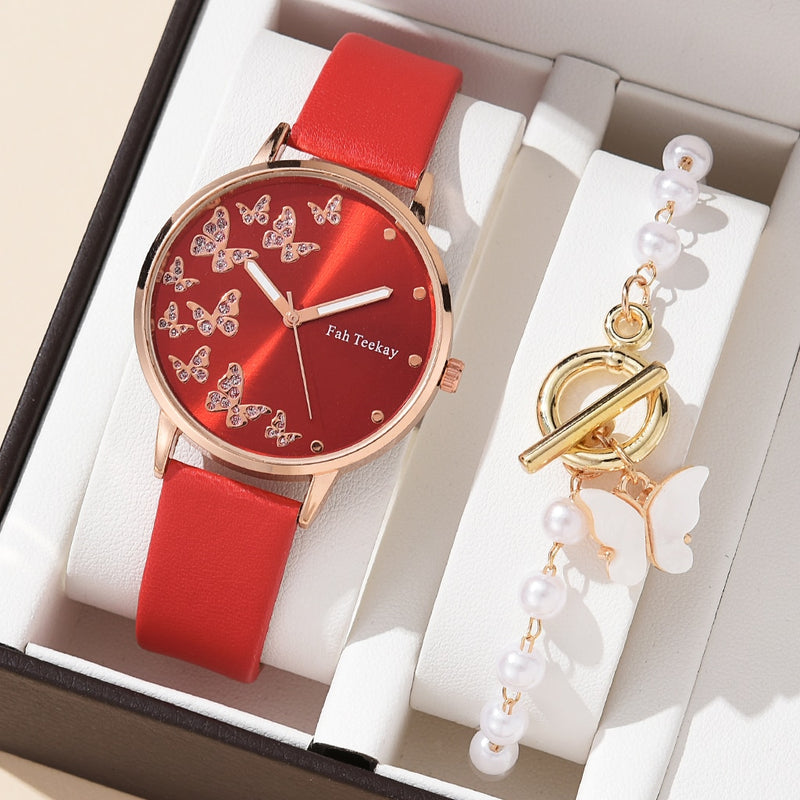 2022 New Watch Women Fashion Casual Leather Belt Watches Simple Ladies Round Dial Quartz Wristwatches Dress Clock Reloj Mujer