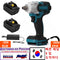 Electric Impact Wrench Brushless Cordless Electric Wrench 1/2 inch Compatible Makita 18V Battery Screwdriver Power Tools