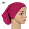 Ramadan Undercap Head Cover for Jewish Instant Jersey Bonnet Hijab Turbans for Women Muslim Fashion Inner Cap Turbante Capelli