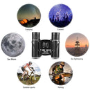 Mini Portable Zoom HD 50000m Telescope Binoculars Powerful 200x25 Folding Long Range Low Light Night Vision Professional