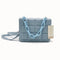 Honeycherry Geo Embossed Flap Crossbody Bag Mini Handbags For Women Purses Mini Crossbody Bag